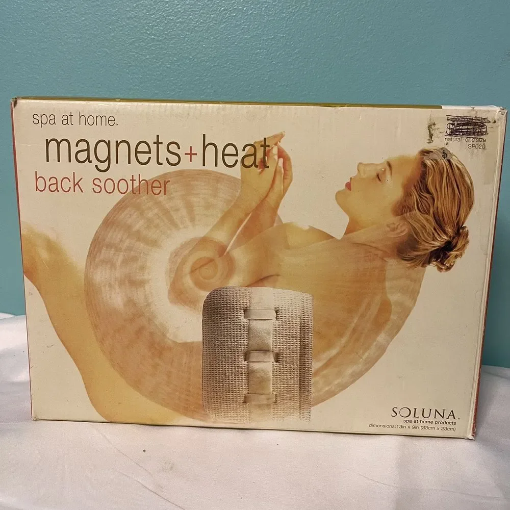 Soluna‎ spa at home magnets heat back soother B-Z